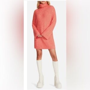 Steve Madden Orange Sweater Dress
